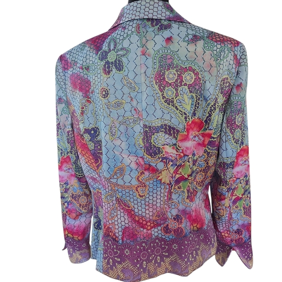 Multicolor Women's Blazer - Picture 2 of 12